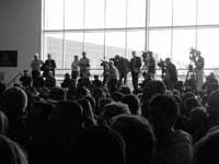 Photo: Local and national media
